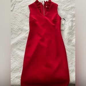 Red Calvin Klein dress new with tags